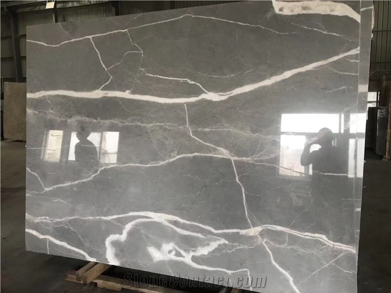 Carso Grey,Pascal Grey Marble Slabs & Tiles