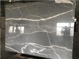 Carso Grey,Pascal Grey Marble Slabs & Tiles