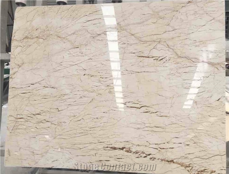 Golden Spider Web,Spider Cream Marble Slabs&Tiles