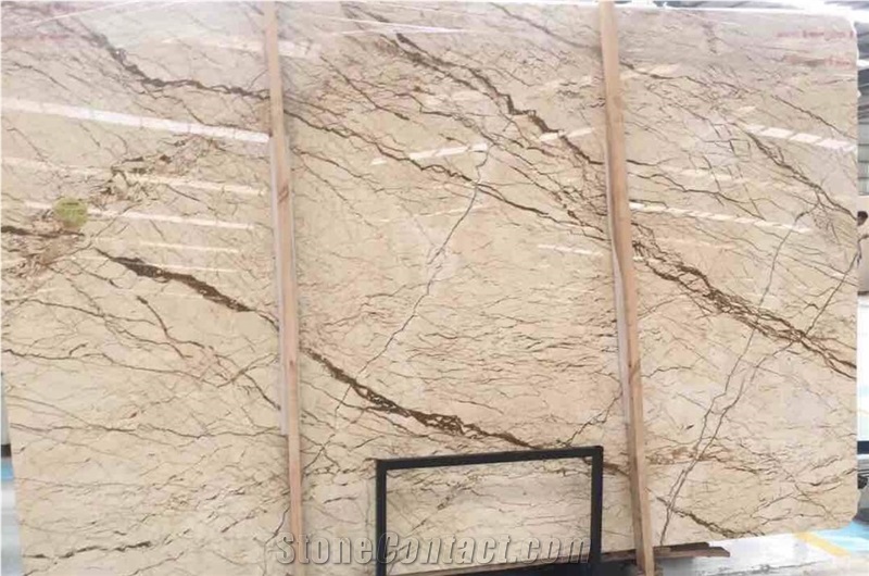 Golden Spider Web,Spider Cream Marble Slabs&Tiles
