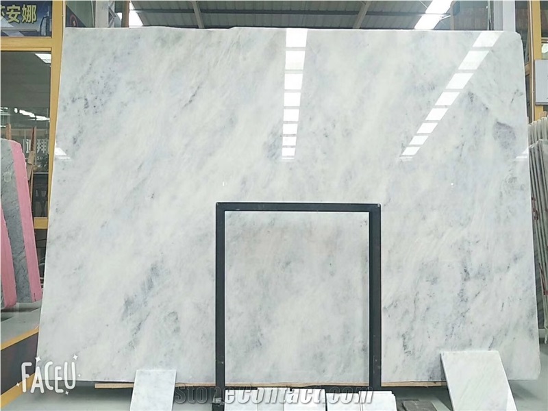 New Oriental White,Gentleman White Marble Slabs