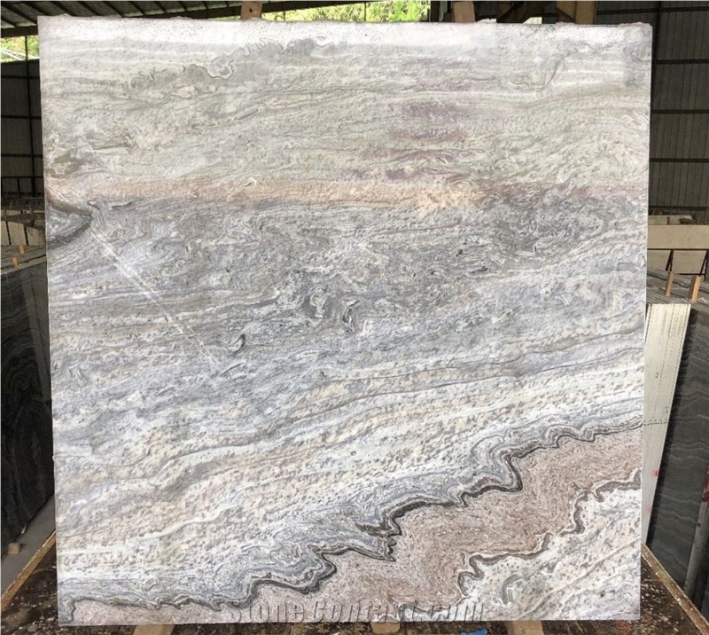 Oceanic Grey Marble Slabs & Tiles