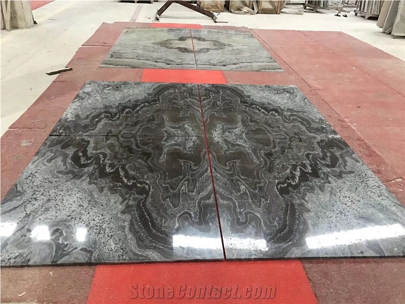 Oceanic Grey Marble Slabs & Tiles Patterns