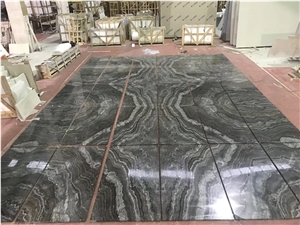 Oceanic Grey Marble Slabs & Tiles Patterns