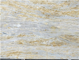 River Golden Peacock Jade Pesco Gold Marble Slabs