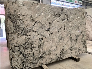 Snow Mountain Dark Silver Fox Marble Slabs&Tiles