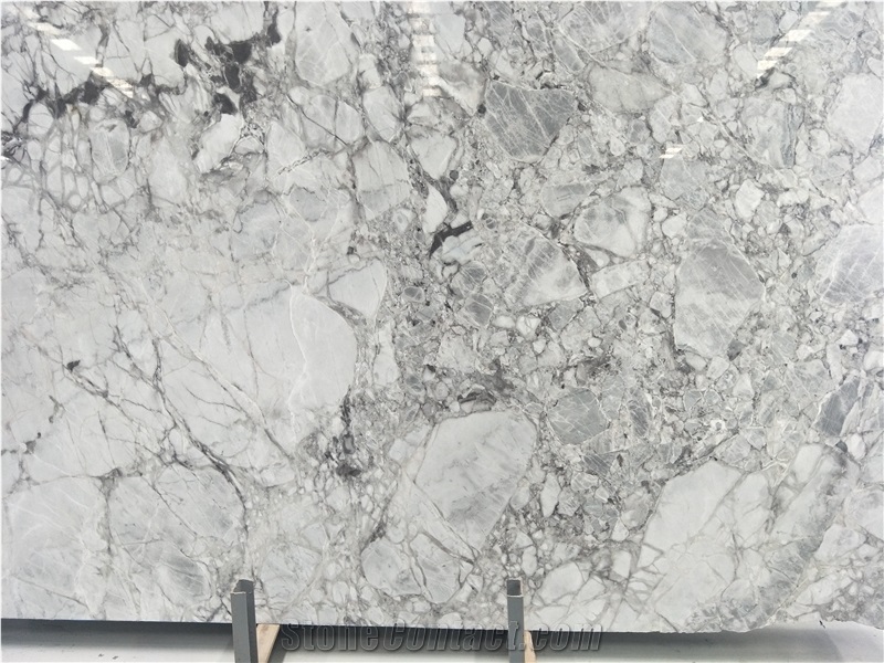 Ice Age Marble Polished Slabs for Indoor Decorate