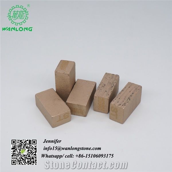 Diamond Segments for Marble Edge Block Cutting