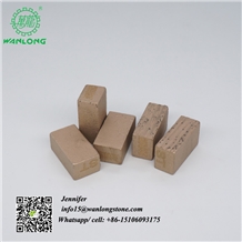 Diamond Segments for Marble Edge Block Cutting