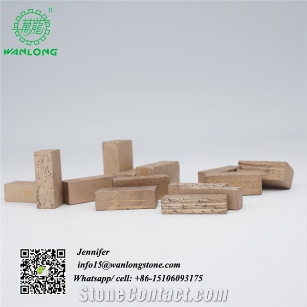 Diamond Segments for Marble Edge Block Cutting