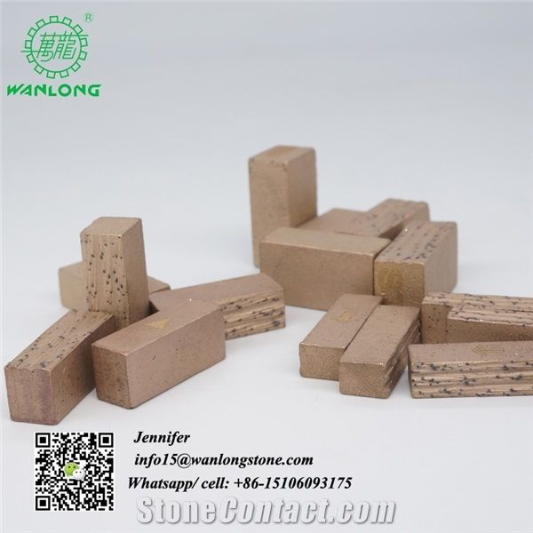 Diamond Segments for Marble Edge Block Cutting