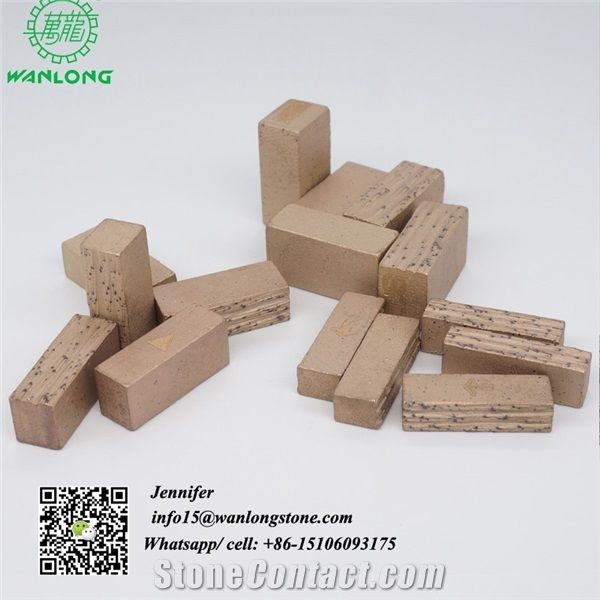 Diamond Segments for Marble Edge Block Cutting