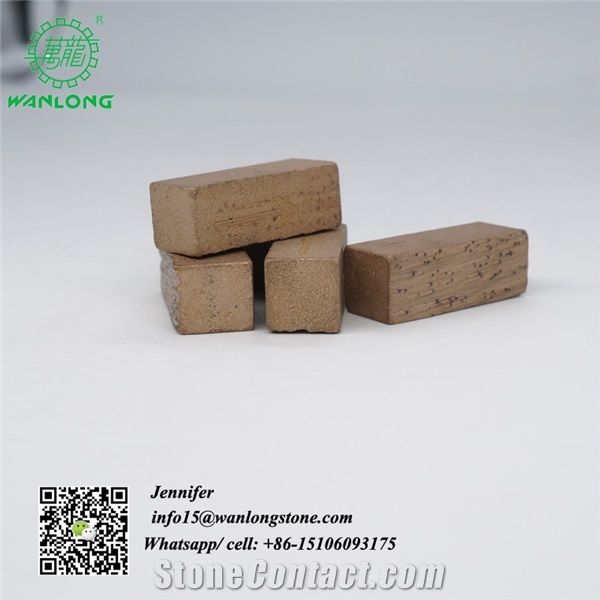 Diamond Segments for Marble Edge Block Cutting