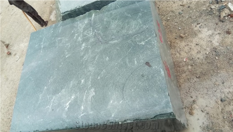 Green Marble Block
