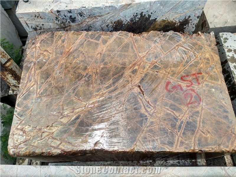 Rainforest Brown Marble Blocks