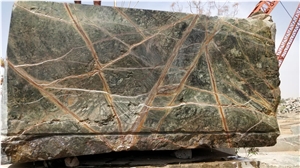 Rainforest Green Marble Blocks