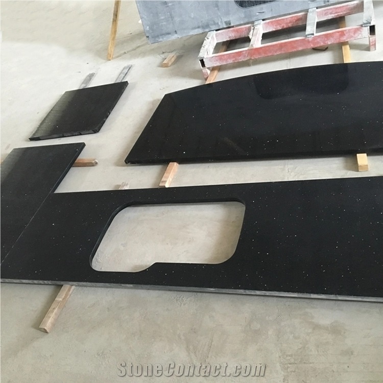 Black Galaxy Granite Countertop