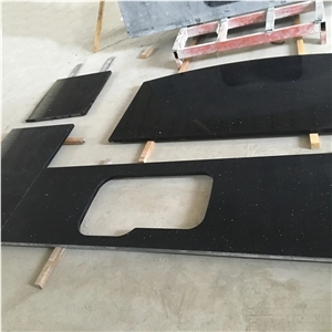 Black Galaxy Granite Countertop