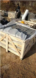 Black Granite Cube Stone