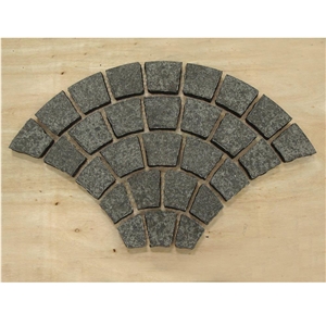 Granite Fan Shaped Paving Stone