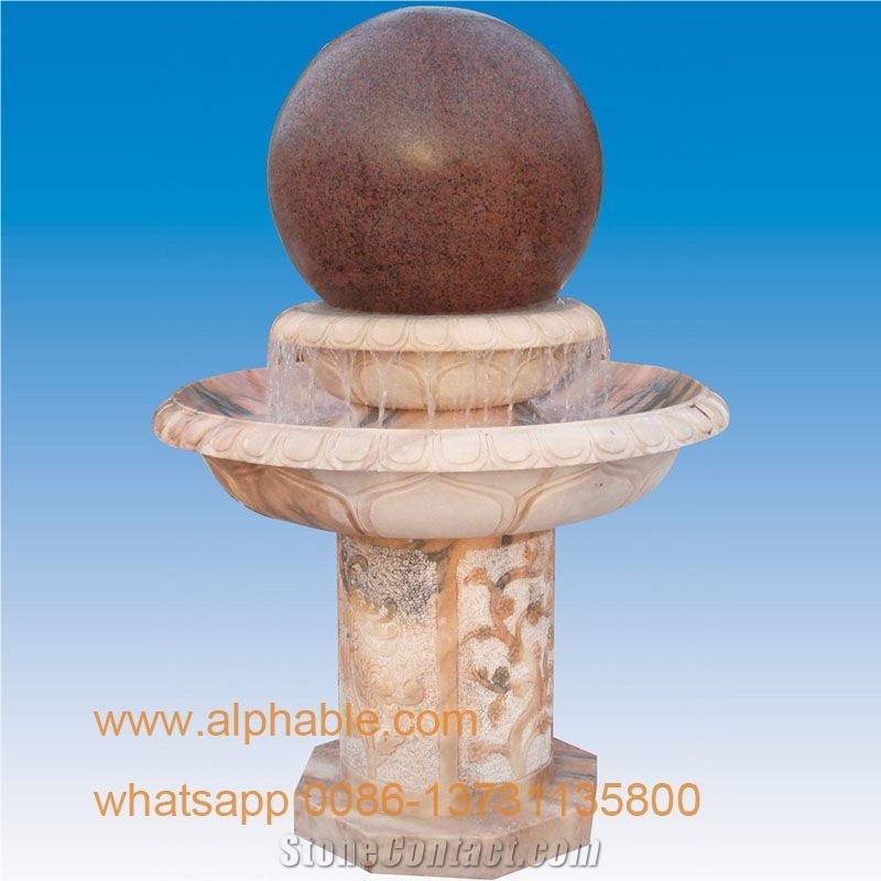 Marble Fountain Rolling Ball Fountain