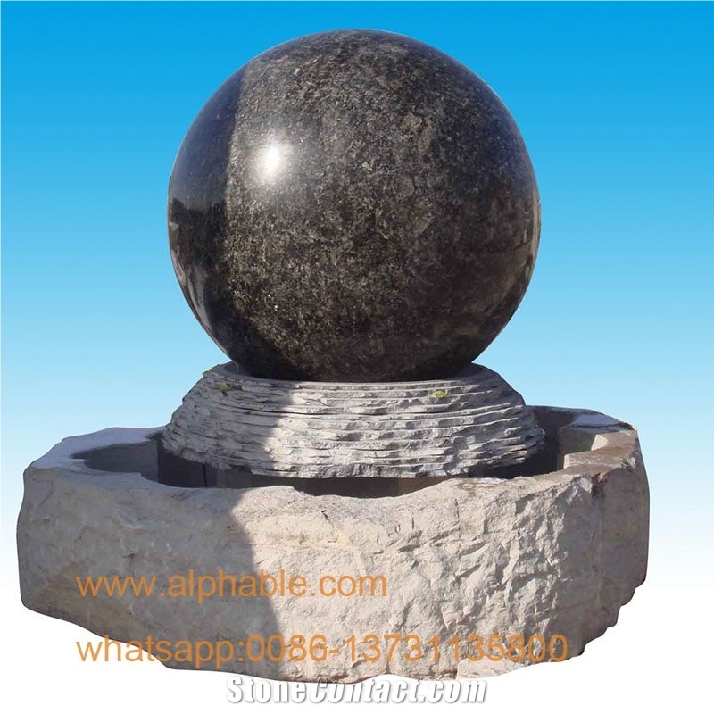 Marble Fountain Rolling Ball Fountain
