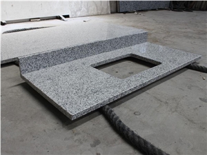 China G655 Granite Commercial Hotel Vanity Tops