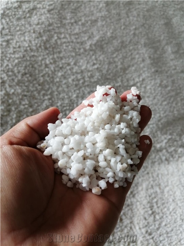 Landscaping Snow White Pea Gravel Snow White Pebble