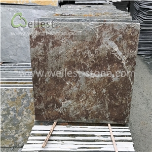 China Green Rusty Wall Floor Slate Tiles