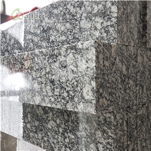 China Spray White Granite Floor Tiles Slabs