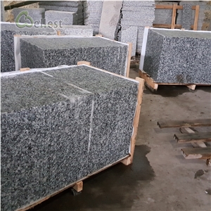 China Spray White Granite Floor Tiles Slabs