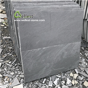 Good Price China Black Slate Floor Tiles