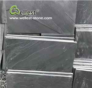 Good Price China Black Slate Floor Tiles