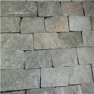 Green Quartzite Wall Cladding Ledge Stone