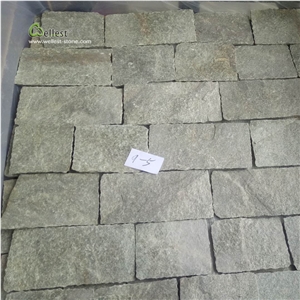 Green Quartzite Wall Cladding Ledge Stone