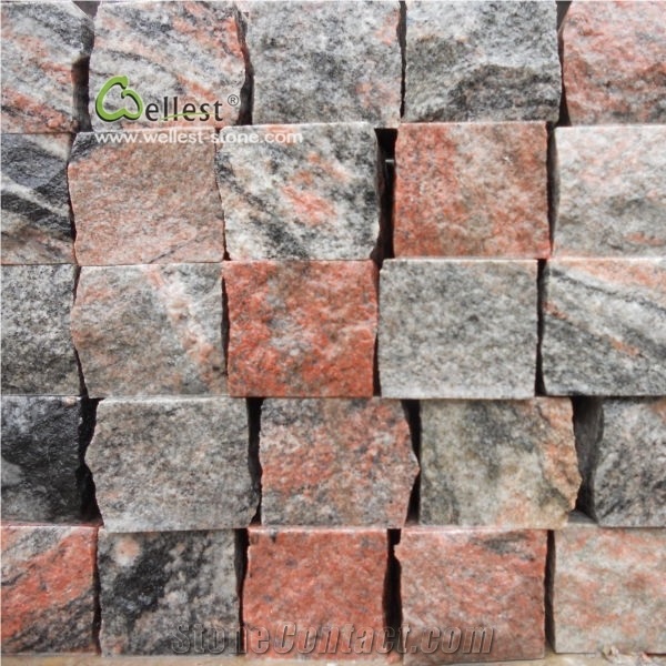 Magic Red Paving Stone for Patio Garden Villa