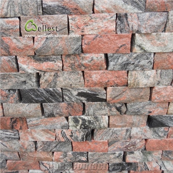 Magic Red Paving Stone for Patio Garden Villa