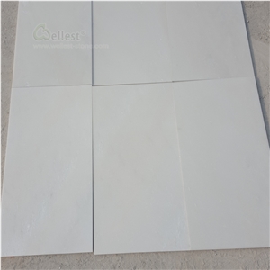 Pure White Matte Finish Quartzite Floor Wall Tiles