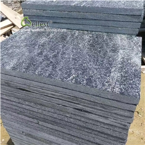 Qt020 Black Quartzite Natural Stone Paving Tile