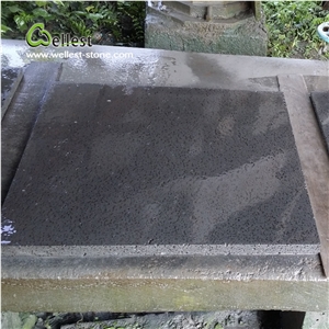 Zhangpu Black Volcanic Basalt Lava Stone Tiles