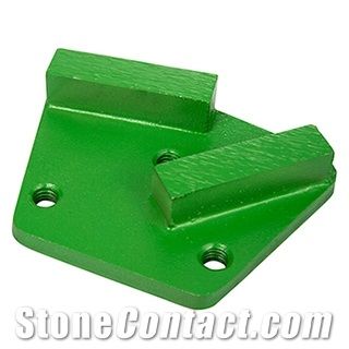 Bar Segment Trapezoid Diamond Grinding Plate