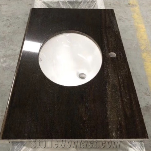 Exotic Fantasy Dark Brown Tabletops Counter Tops