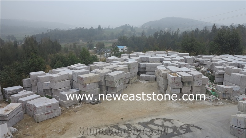 Original Bainbrook Brown G664 Granite Blocks Stock
