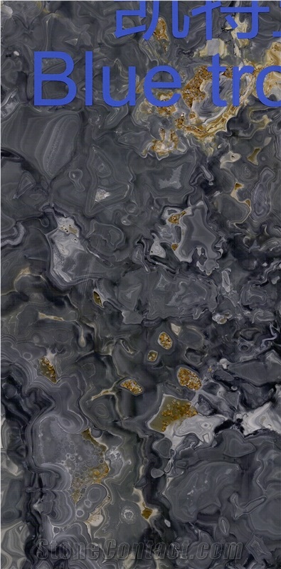 Blue Traonyx Slabs, Tiles