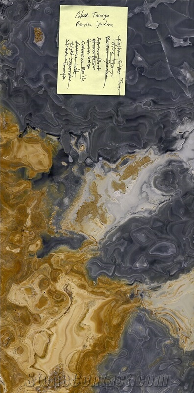 Blue Traonyx Slabs, Tiles