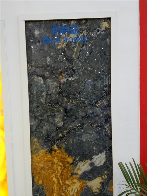 Blue Traonyx Slabs, Tiles