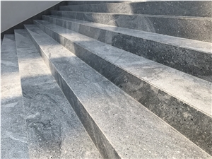 Ash Grey Landscape Granite Big Slabs Tiles