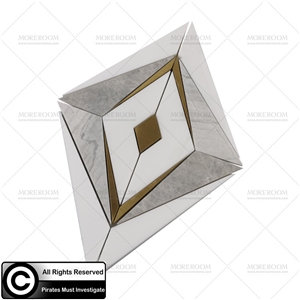 Ariston Water Jet Marble Inlay Mosaic Tiles Wall