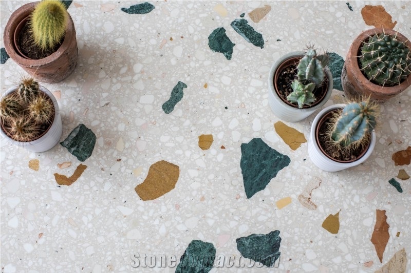 Artificial Marble Terrazzo Countertop Worktop