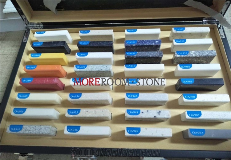 Beige Solid Surface Decorative Acrylic Tiles